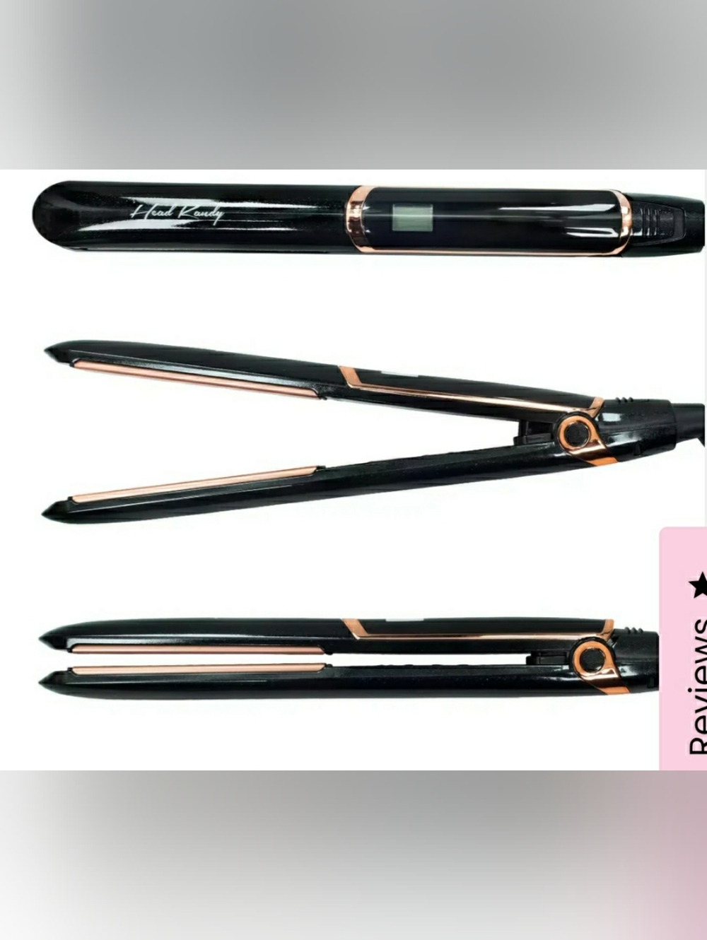 "NEW" HEAD KANDY MISS PRISS FLAT IRON